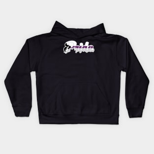 Demisexual Pride Drip Kids Hoodie